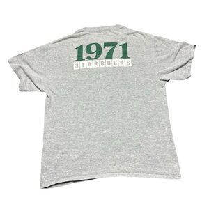 Starbucks Coffee 50 Years Anniversary Employee Workwear Staff Uniform T-shirt M